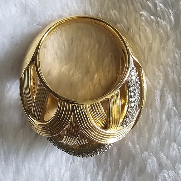 Dweck Diamonds Gold Vermeil on Sterling Silver 1/3 Ctw - Picture 2 of 8